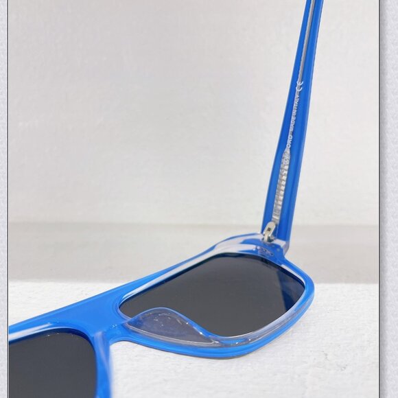 Tom Ford Translucent Blue Shield Sunglasses